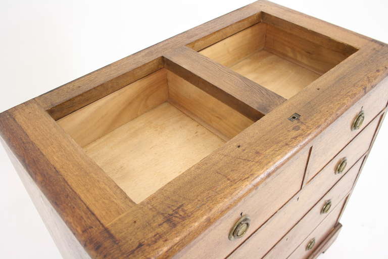 Scottish Oak Arts & Crafts Linen Press, Wardrobe, Chest, Armoire 3
