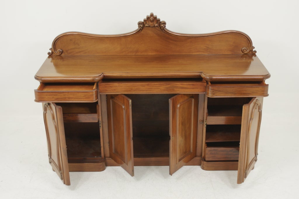 Victoria Scottish Chiffonier Sideboard at 1stdibs