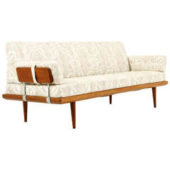 Teak Minerva Sofa Daybed by Peter Hvidt & Orla Molgaard-Nielsen