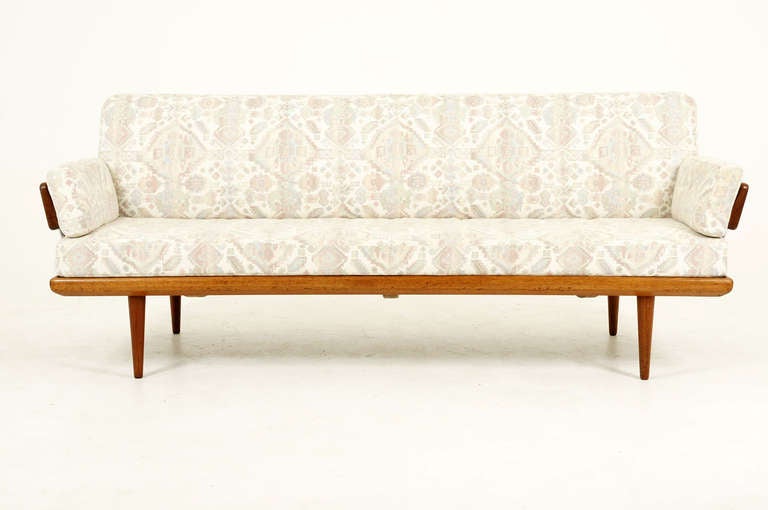 Teak Minerva Sofa Daybed by Peter Hvidt & Orla Molgaard-Nielsen 4