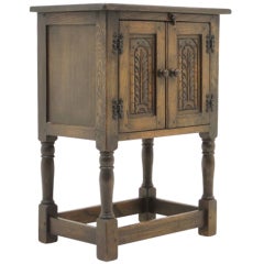 17th Century Style Oak Cabinet