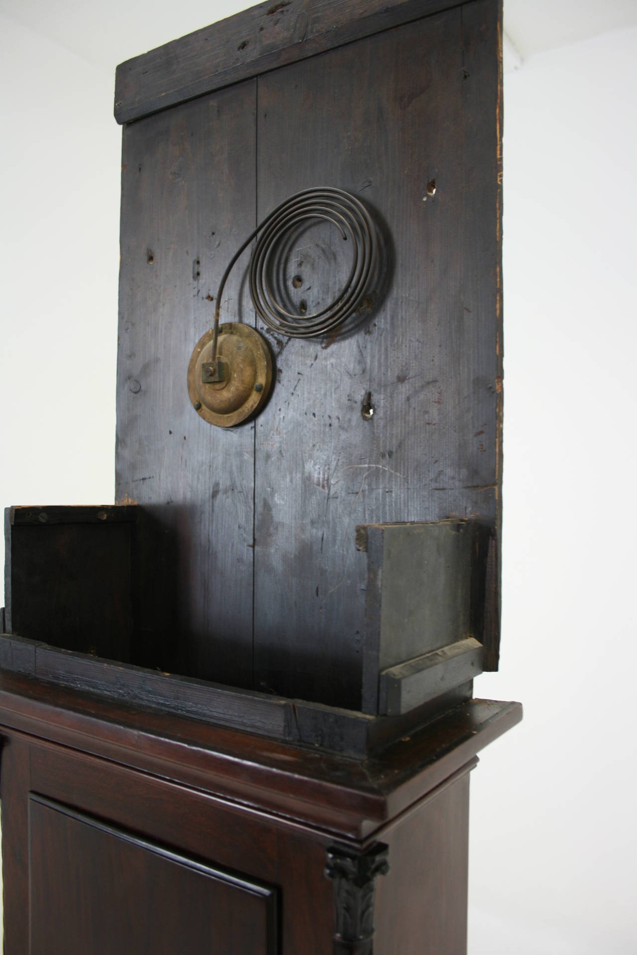 19th Century Antique Scottish Georgian Mahogany Tall Case Grandfather Clock, 1820
