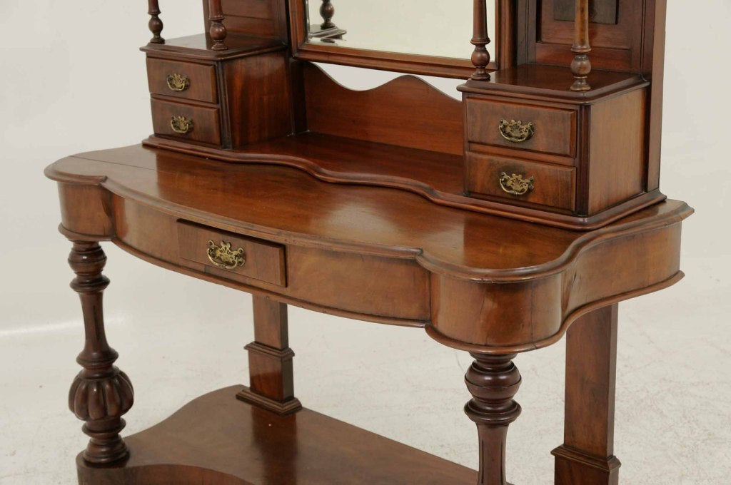 Victorian Mahogany Dressing Table / Vanity 4