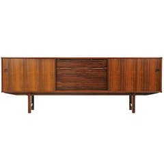 Stunning Danish Modern Rosewood Sideboard Credenza