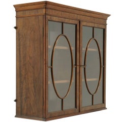 Edwardian Mahoghany Wall Hanging Cabinet