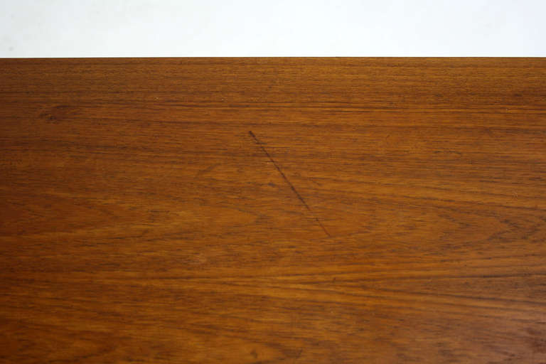 Danish Modern Teak Sideboard Credenza  4