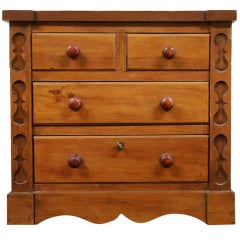 Victorian Mahogany Apprentice / Dresser Chest
