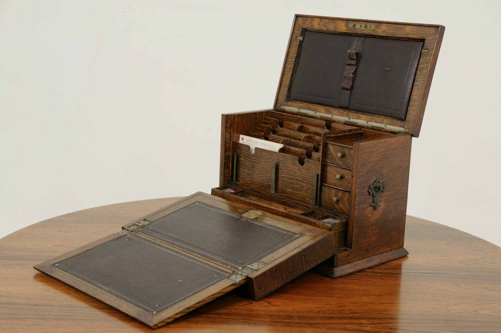 victorian stationery box