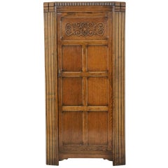 Oak Single Door Armoire