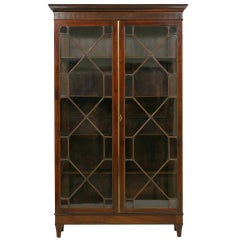 Georgian Style Mahogany Display Cabinet