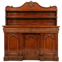 Antique Victorian Mahogany Sideboard / Chiffonier