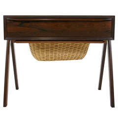 Beautiful Rosewood Sewing Table