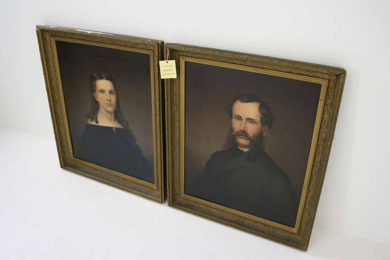 - $1850
 - Scotland, 1860
 - Original frames
 - Some missing parts
 - Life size
 - Unsigned
 - Original condition
 - Item # C2188
 - Shipping $130 by Greyhound