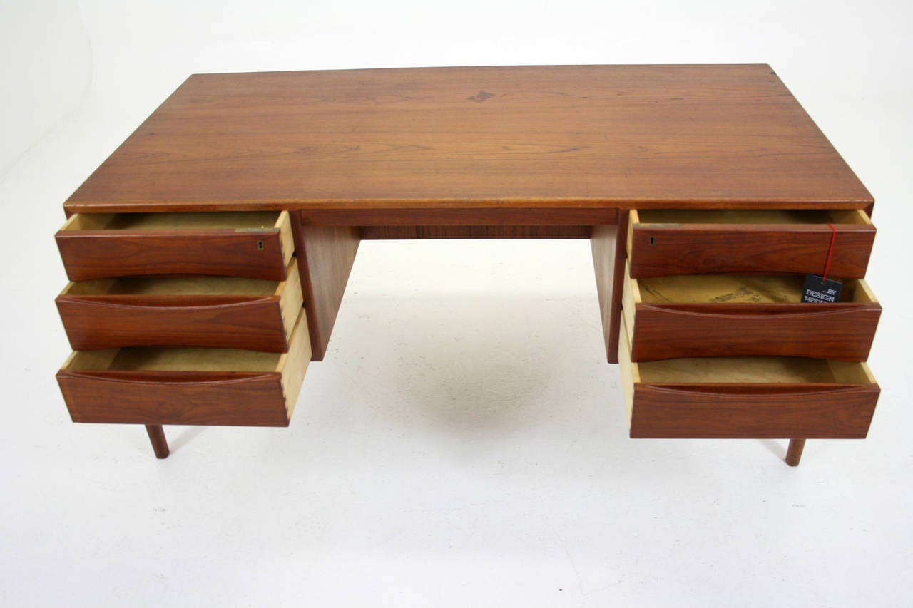 Danish Mid-Century Modern Teak Desk or Writing Table 4
