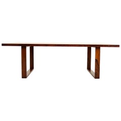 Danish Mid Century Modern Rosewood Coffee Table by Poul Cadovius