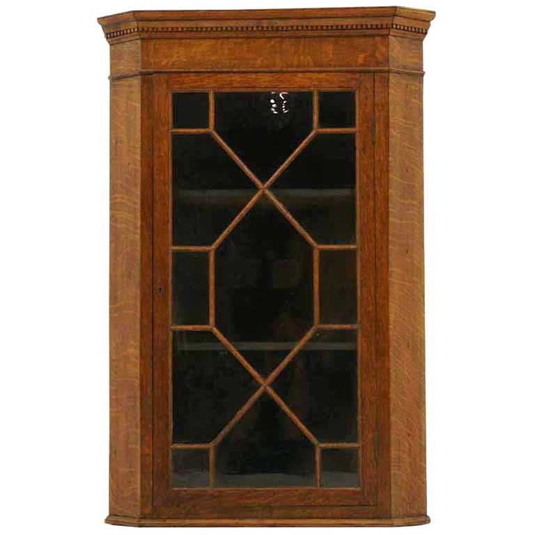 III Oak Hanging Corner at 1stdibs