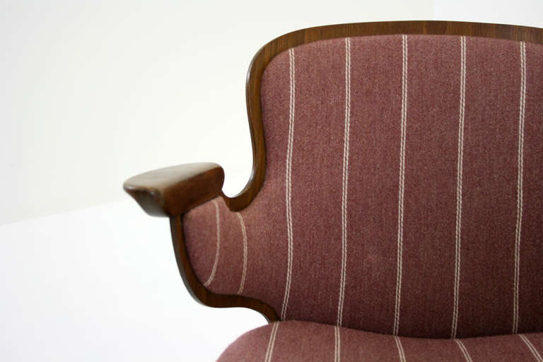 Beechwood Armchair by Hans Olsen 1