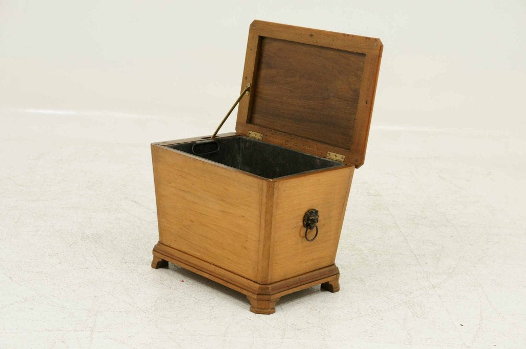 Mahogany Coal Box (Cellarate Shape)