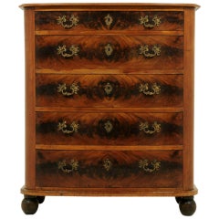 Antique Danish Mahogany Dresser