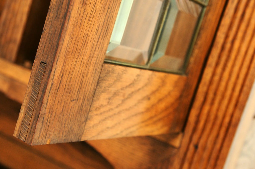 Danish Oak Buffet / Hutch / Sideboard 4