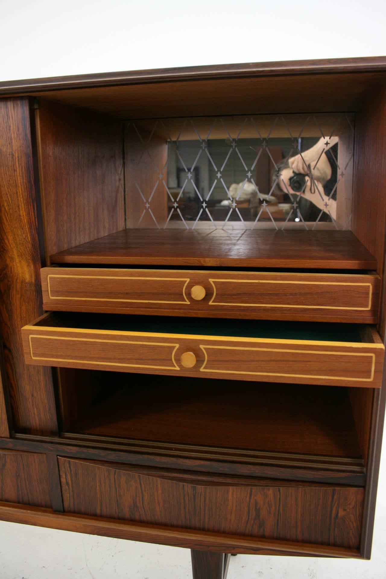 Danish Mid-Century Modern Rosewood Sideboard or Credenza 3