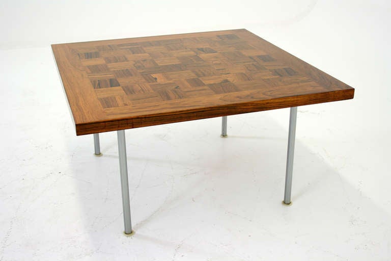 Scandinavian Modern Rosewood Coffee or Side Table by Poul Cadovius