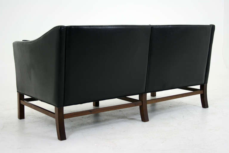 Danish Leather Sofa 1