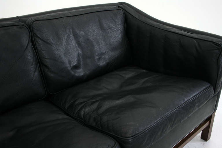 Danish Leather Sofa 3