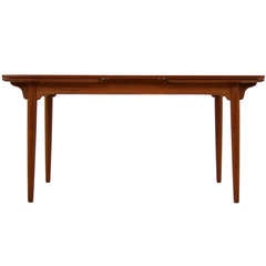 Teak Dining Table by Omann Junior