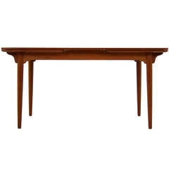 Teak Dining Table by Omann Junior