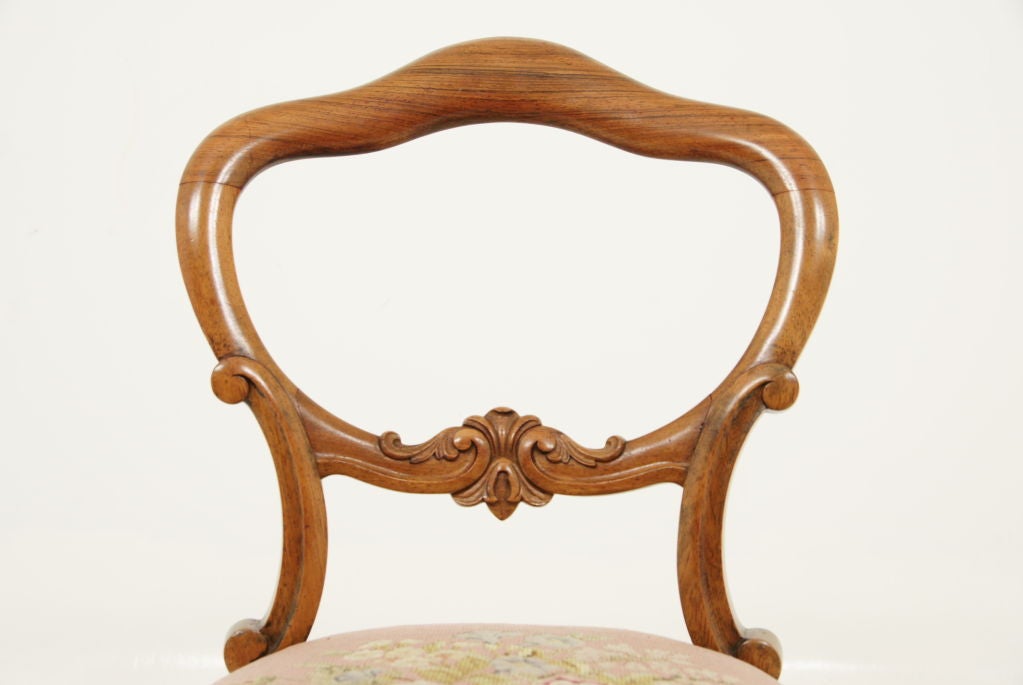 Scottish Victorian Rosewood Chair