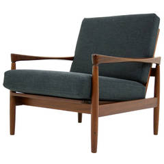 Vintage Danish Modern Teak Lounge Chair
