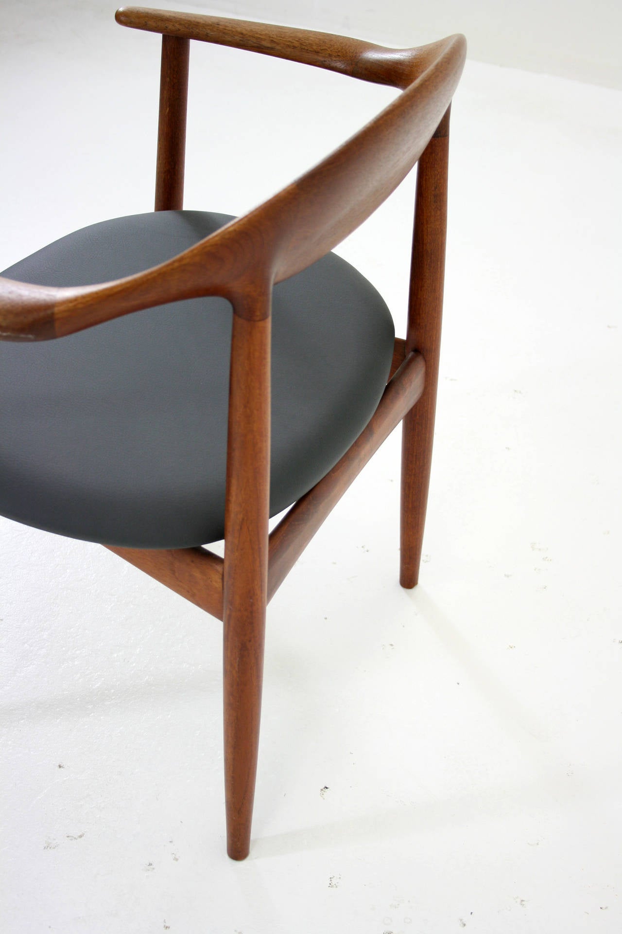 Mid-20th Century Danish Mid Century Modern Teak Arm Chair by Kurt Ostervig for Brande