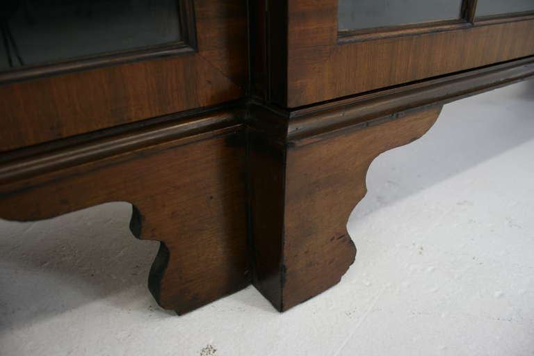 Early 20th Century Mahogany Breakfront Bookcase, China, Display Cabinet 5