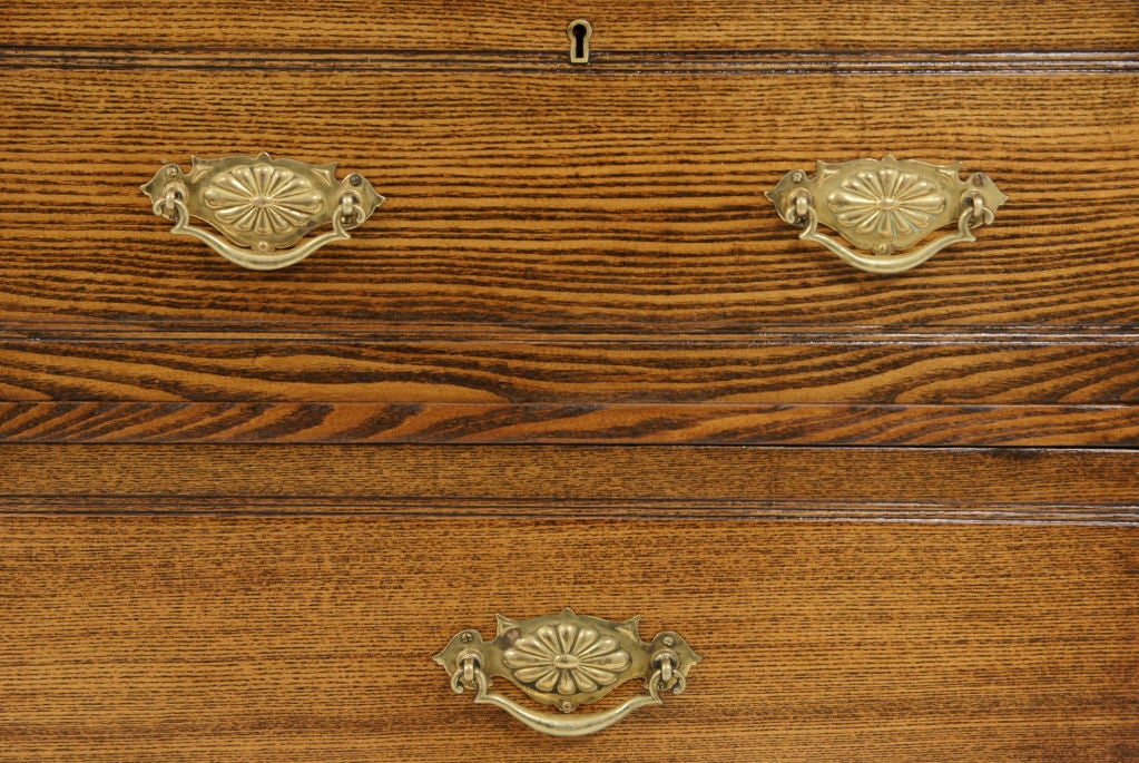 Large Scottish Ash 5-Drawer Dresser, Chest Of Drawers 2