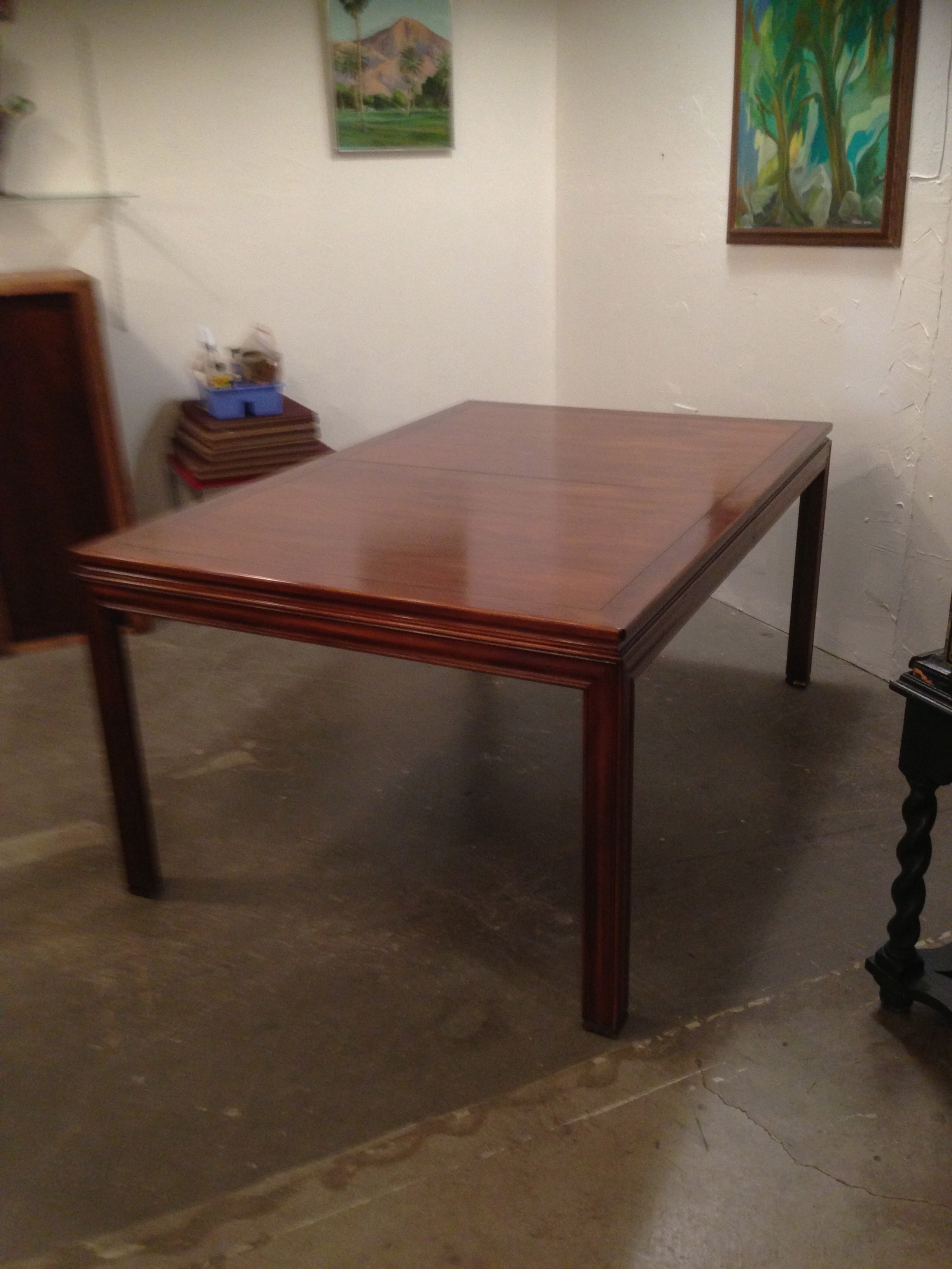 John Widdicomb  Parsons dining table  For Sale