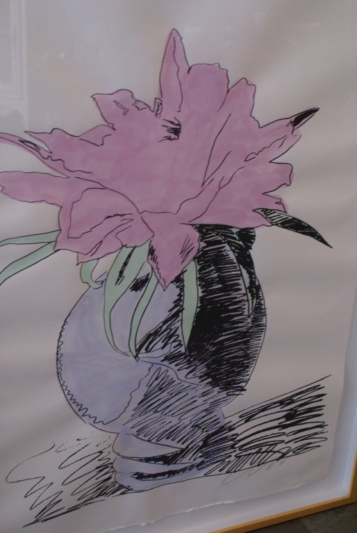 American Flowers, by Andy Warhol For Sale