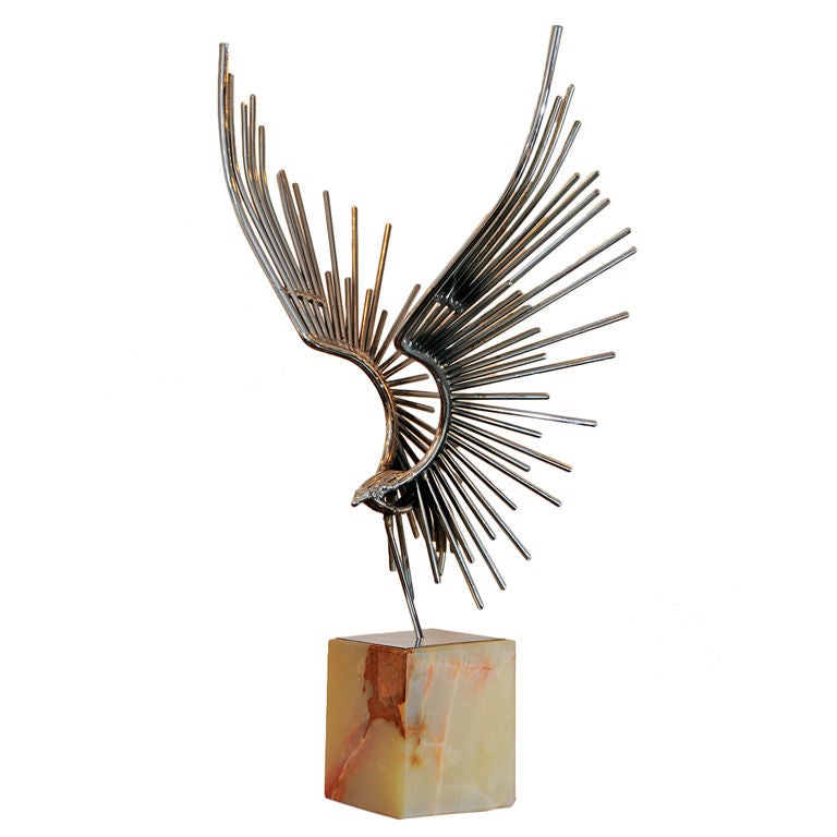 C. Jere, Eagle sculpture