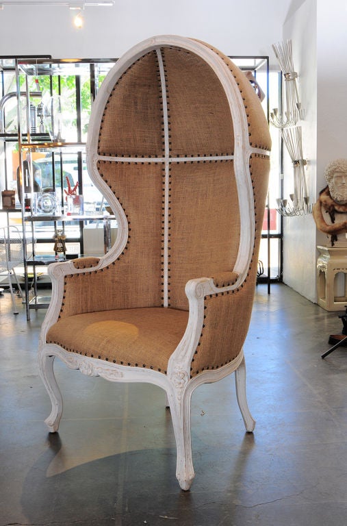 French Balloon Back  Porter chair