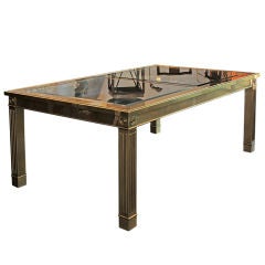 Grand Dining Table by Mastercraft