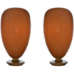 Pair of Art Deco Style Balloon Lamps
