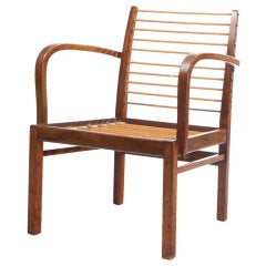 Rene Herbst Machine Age Spring Chair