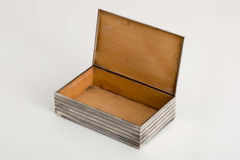 Danish Art Deco Silver Box 1