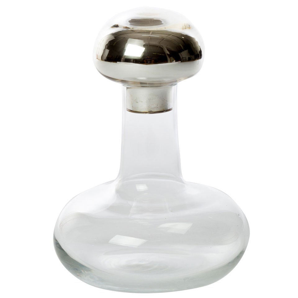 1970s Georg Jensen Glass Decanter
