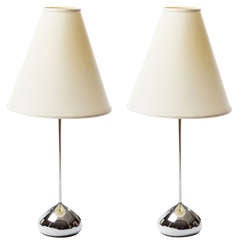 Laurel 1970
s Chrome Kiss Lamps
