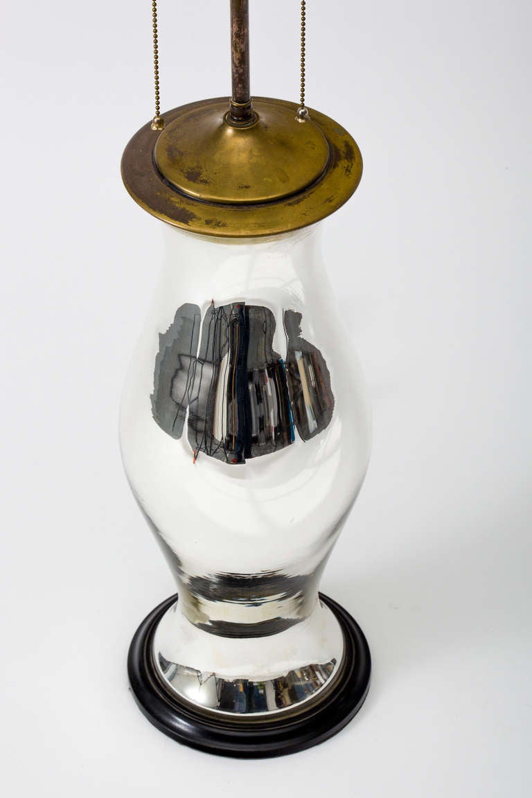 American Mercury Glass Balustrade Lamp