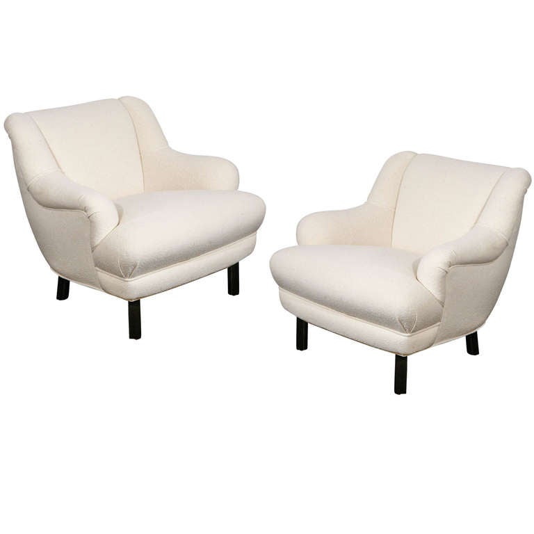 Custom Club Chairs pair of custom club chairs designedpaul laszlo at 1stdibs Custom Club Chairs pair of custom club chairs designedpaul laszlo at 1stdibs