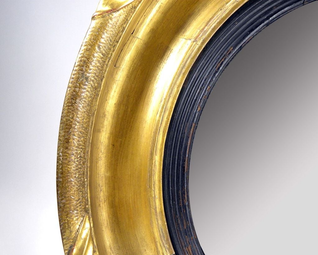 English Regency Convex Mirror