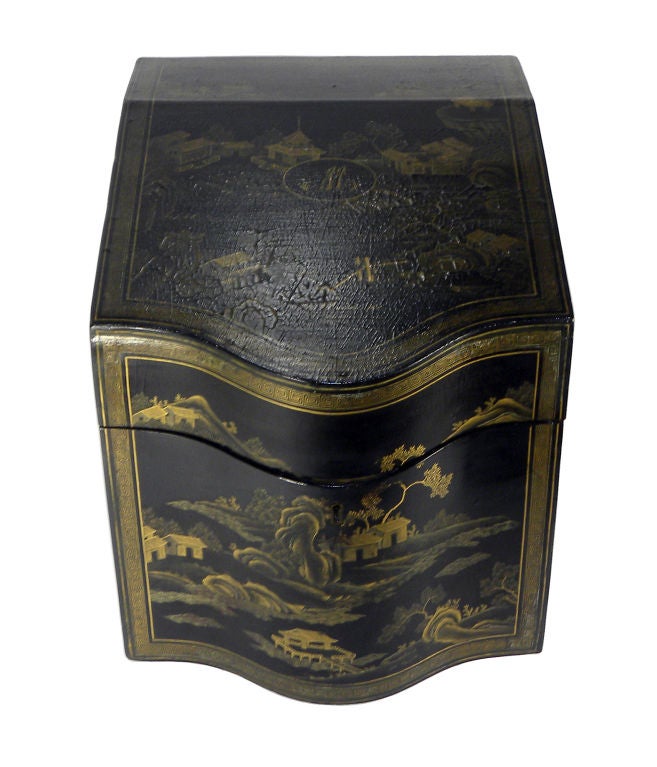 Rare Chinese Export knife box