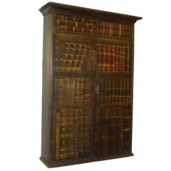 English Regency Hanging Cabinet